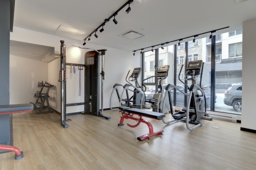 Salle d'exercice - 523-1150 Boul. René-Lévesque E., Montréal (Ville-Marie), QC - Indoor Photo Showing Gym Room