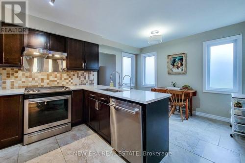 49 Ashwood Drive, Cambridge, ON - Indoor Photo Showing Kitchen With Stainless Steel Kitchen With Double Sink With Upgraded Kitchen