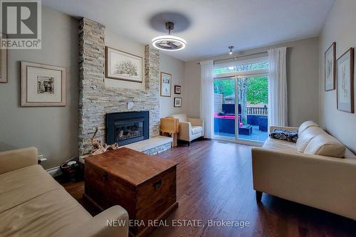 49 Ashwood Drive, Cambridge, ON - Indoor Photo Showing Living Room With Fireplace