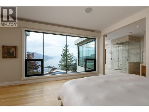 View from Primary Bedroom - 228 Caliburn Court, Kelowna, BC - Indoor Photo Showing Bedroom