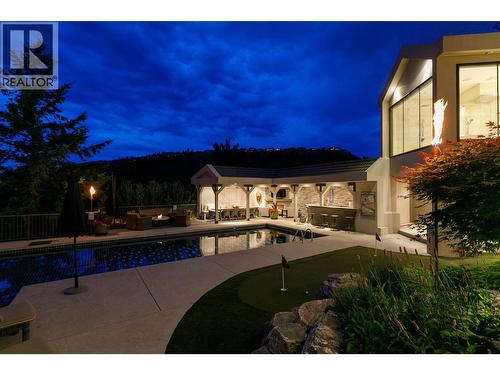 Summer Evening Bliss - 228 Caliburn Court, Kelowna, BC - Outdoor