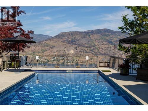 Incredible View from Pool - 228 Caliburn Court, Kelowna, BC - Outdoor With In Ground Pool
