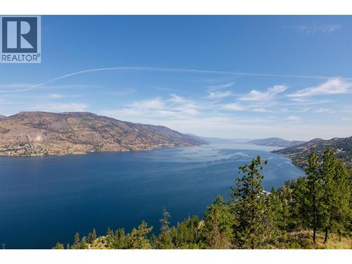 Looking Northwest from pool deck - 228 Caliburn Court, Kelowna, BC - Outdoor With Body Of Water With View