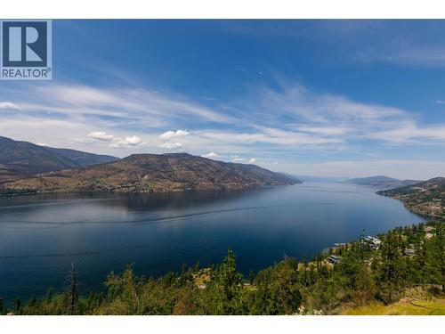 View from Hot Tub - 228 Caliburn Court, Kelowna, BC - Outdoor With Body Of Water With View