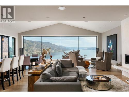 Living Room Window 28' Feet x 8.5 Feet - 228 Caliburn Court, Kelowna, BC - Indoor Photo Showing Living Room