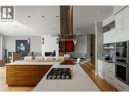 Chef's Kitchen, Thermador Appliances - 228 Caliburn Court, Kelowna, BC - Indoor Photo Showing Kitchen With Upgraded Kitchen