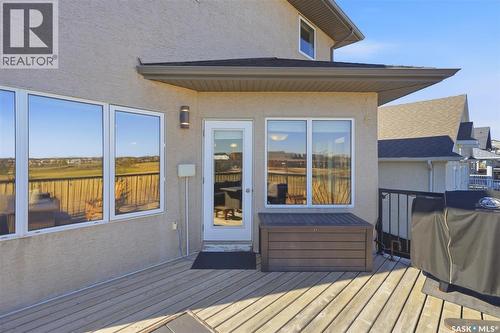 231 Willowgrove Boulevard, Saskatoon, SK - Outdoor With Deck Patio Veranda With Exterior