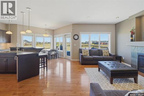 231 Willowgrove Boulevard, Saskatoon, SK - Indoor Photo Showing Other Room With Fireplace