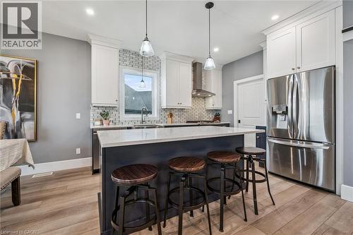 50 Faith Drive, Mapleton, ON - Indoor Photo Showing Kitchen With Upgraded Kitchen