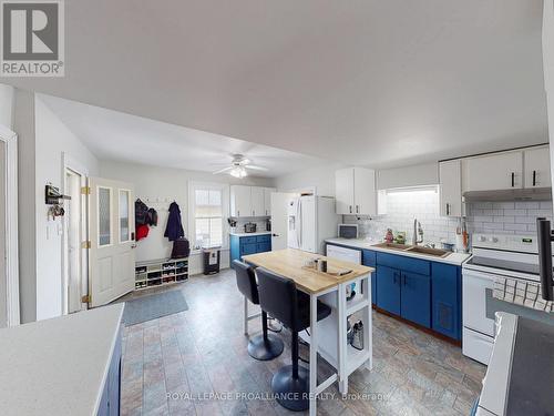 83 College Street, Deseronto (Deseronto (Town)), ON - Indoor Photo Showing Kitchen With Double Sink