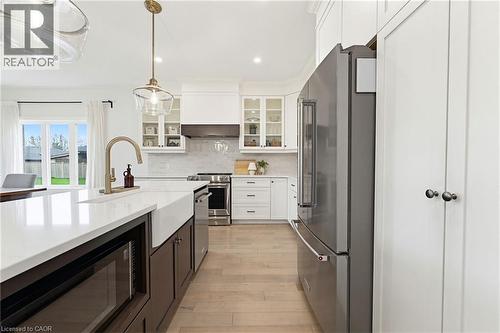 24 Gilmer Crescent, Listowel, ON - Indoor Photo Showing Kitchen With Upgraded Kitchen