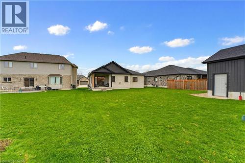 24 Gilmer Crescent, Listowel, ON - Outdoor With Backyard