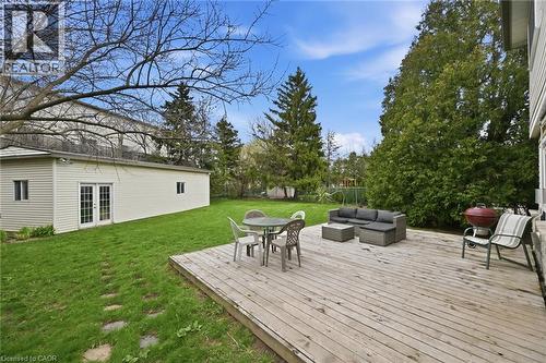 712 Auburn Crescent, Burlington, ON - Outdoor With Deck Patio Veranda With Backyard