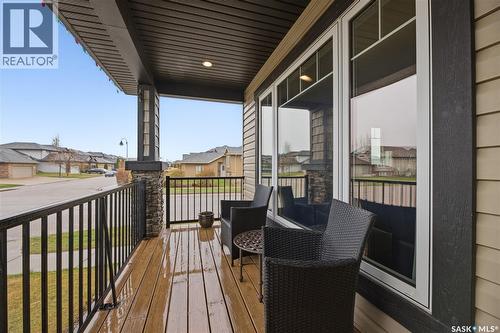 386 Levalley Cove, Saskatoon, SK - Outdoor With Deck Patio Veranda With Exterior
