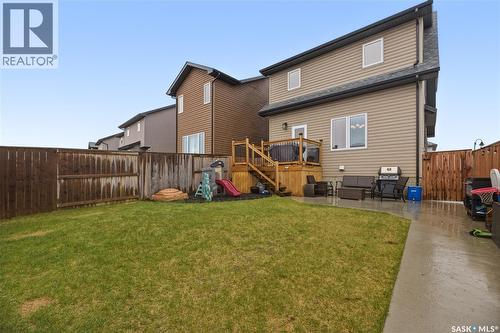 386 Levalley Cove, Saskatoon, SK - Outdoor With Deck Patio Veranda With Exterior