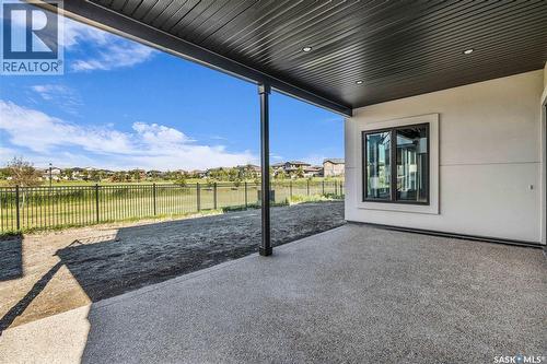 4204 Elderberry Crescent E, Regina, SK - Outdoor With Deck Patio Veranda With Exterior
