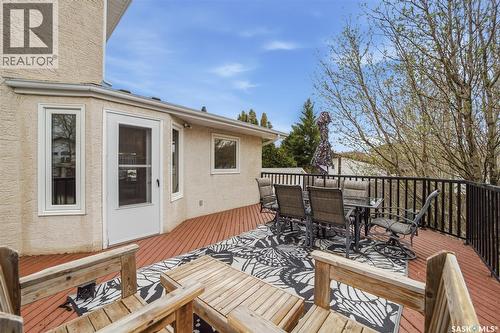 6962 Maple Brook Crescent, Regina, SK - Outdoor With Deck Patio Veranda With Exterior