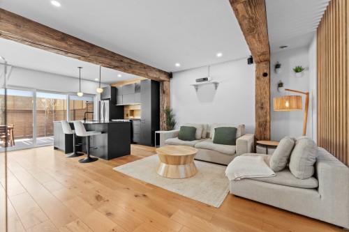 Vue d'ensemble - 4605 Rue Chapleau, Montréal (Le Plateau-Mont-Royal), QC - Indoor Photo Showing Living Room