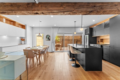 Vue d'ensemble - 4605 Rue Chapleau, Montréal (Le Plateau-Mont-Royal), QC - Indoor Photo Showing Kitchen With Upgraded Kitchen