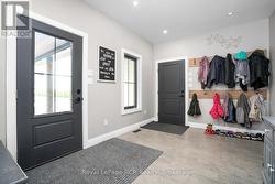 entrance through side door - 