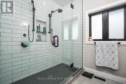 double walk-in shower - 