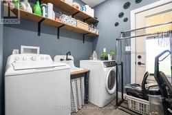 main floor laundry - 