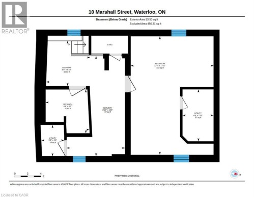 Floor plan - 10 Marshall Street, Waterloo, ON 
