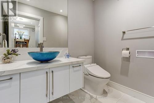 Main Floor Powder Room - 3592 Cherrington Crescent, Mississauga, ON - Indoor Photo Showing Bathroom