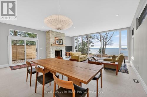 160 Tiny Beaches Road N, Tiny, ON - Indoor Photo Showing Other Room With Fireplace