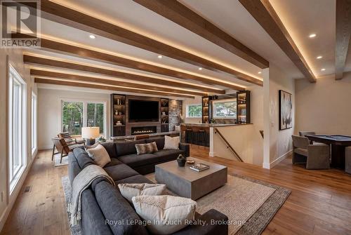 Virtually Staged - 160 Tiny Beaches Road N, Tiny, ON - Indoor Photo Showing Living Room