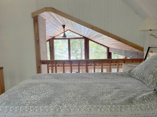 Mezzanine - 1111 Ch. Kataway, Saint-Michel-Des-Saints, QC - Indoor Photo Showing Bedroom