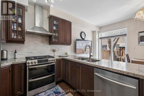 25 True Blue Crescent, Caledon, ON - Indoor Photo Showing Kitchen With Stainless Steel Kitchen With Double Sink With Upgraded Kitchen