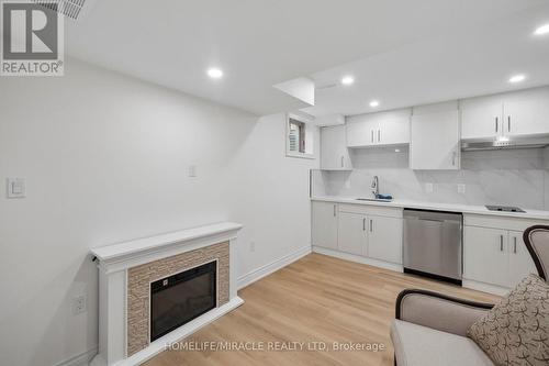 25 True Blue Crescent, Caledon, ON - Indoor With Fireplace