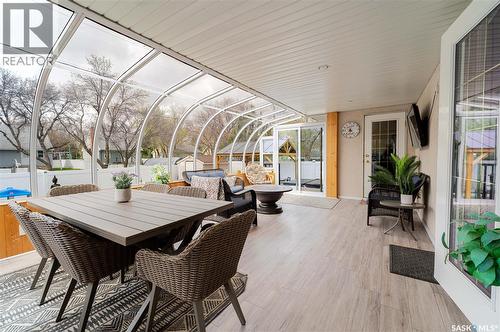1054 Monk Avenue, Moose Jaw, SK - Outdoor With Deck Patio Veranda With Exterior