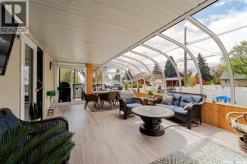 1054 Monk Avenue, Moose Jaw, SK - Outdoor With Deck Patio Veranda