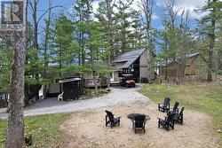 Rear of house / Fire pit - 
