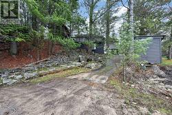 Walk way / road from lake to cottage - 