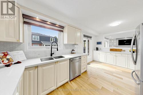 360 Isabella Avenue, Mississauga, ON - Indoor Photo Showing Kitchen With Double Sink