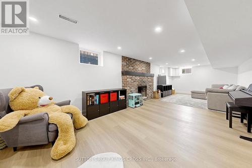 360 Isabella Avenue, Mississauga, ON - Indoor With Fireplace