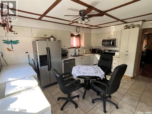 217 Broadway Street, Foam Lake, SK - Indoor Photo Showing Kitchen With Double Sink