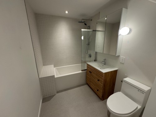 Bathroom - 5971 Av. Papineau, Montréal (Rosemont/La Petite-Patrie), QC - Indoor Photo Showing Bathroom