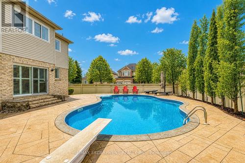 4267 Sarazen Drive, Burlington, ON - Outdoor With In Ground Pool With Deck Patio Veranda