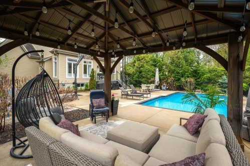 Cour - 16500 Rue Du Jade, Mirabel, QC - Outdoor With In Ground Pool