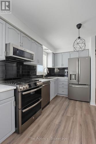 110 Leeson Street S, East Luther Grand Valley, ON - Indoor Photo Showing Kitchen With Stainless Steel Kitchen
