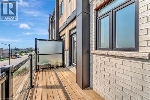 55 Tom Brown Drive Unit# 90, Paris, ON - Outdoor With Balcony With Exterior