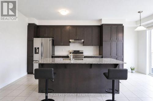 34 Eberly Woods Drive, Caledon, ON - Indoor Photo Showing Kitchen With Stainless Steel Kitchen With Upgraded Kitchen