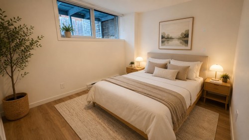 Chambre à coucher principale - 5963 Av. Papineau, Montréal (Rosemont/La Petite-Patrie), QC - Indoor Photo Showing Bedroom