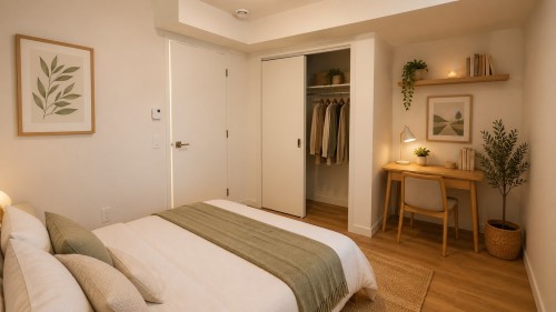 Chambre à coucher principale - 5963 Av. Papineau, Montréal (Rosemont/La Petite-Patrie), QC - Indoor Photo Showing Bedroom