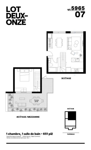 Floor Plan - 7-5965 Av. Papineau, Montréal (Rosemont/La Petite-Patrie), QC - Other