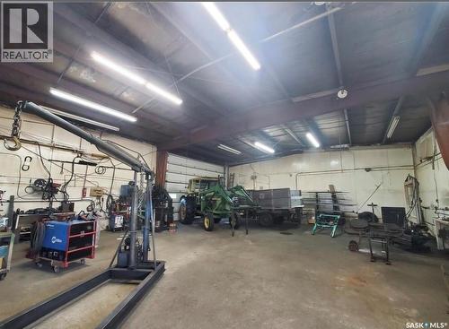 130575 5 Highway, Runnymede, SK - Indoor Photo Showing Garage